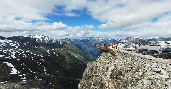 Geiranger Skywalk at Dalsnibba